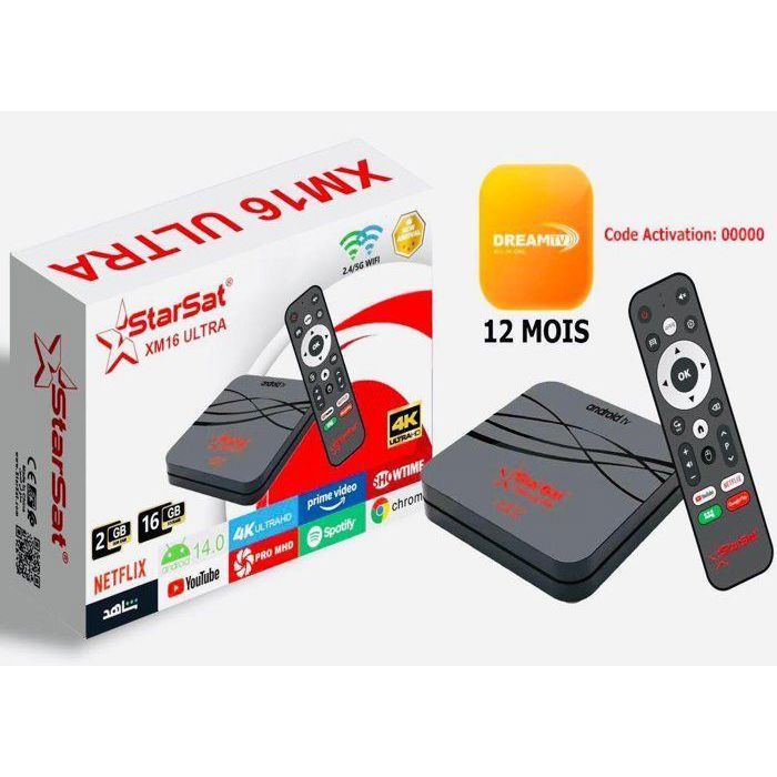 Android Box STARSAT XM16 ULTRA 